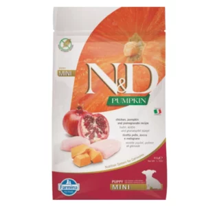N&D PUMPKIN DOG CHICK&POMEGR.PUPPY MINI