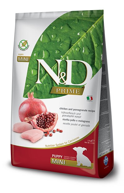 N&D PRIME DOG CHICK & POMEGR.PUPPY MINI