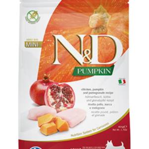 N&D DOG ADULT MINI PUMPKIN куче,тиква с пиле и нар