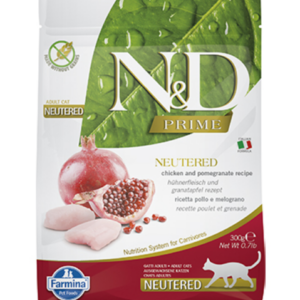 N&D PRIME CAT NEUTERED CHICKEN&POMEGR ADULT